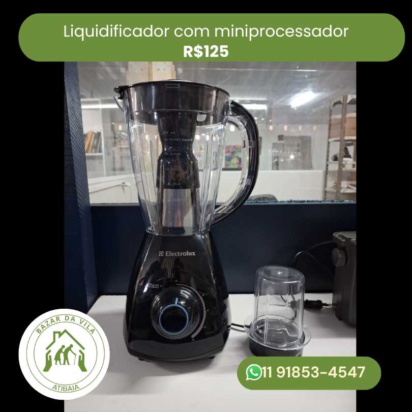 Liquidificador com Mini Processador